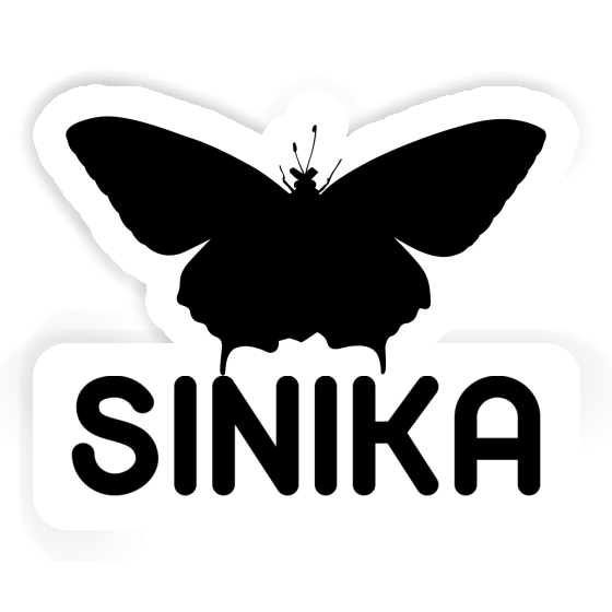 Sticker Sinika Butterfly Image