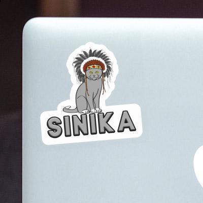 Sinika Sticker American Indian Notebook Image