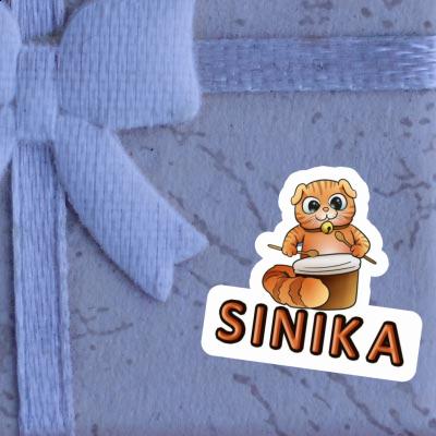 Sticker Trommler-Katze Sinika Gift package Image