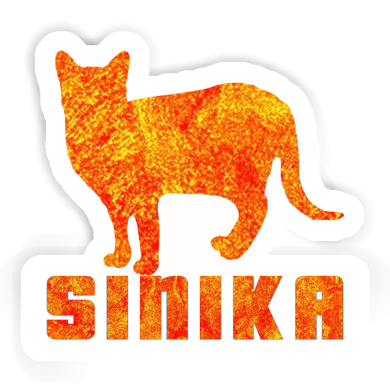 Sticker Sinika Cat Gift package Image