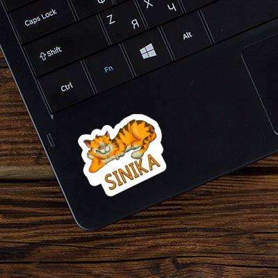 Sticker Cat Sinika Laptop Image