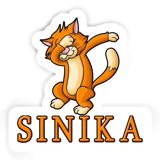 Sticker Sinika Cat Image