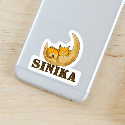 Sticker Sleeping Cat Sinika Gift package Image