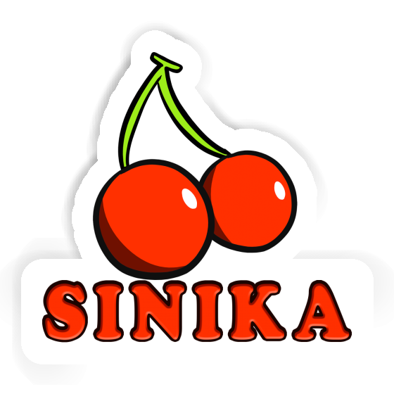 Sticker Sinika Cherry Laptop Image