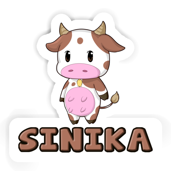 Sticker Cow Sinika Notebook Image