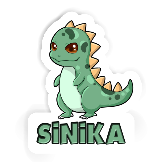 T-Rex Sticker Sinika Notebook Image