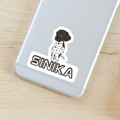 Sinika Autocollant Braque Allemand Laptop Image