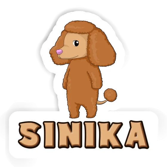 Sinika Sticker Poodle Laptop Image