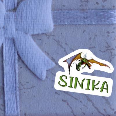 Sinika Sticker Dragon Notebook Image