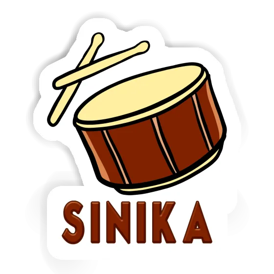 Sticker Drumm Sinika Laptop Image