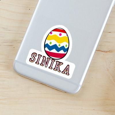 Sticker Egg Sinika Notebook Image