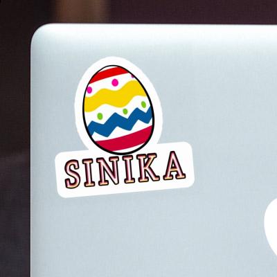 Sticker Easter Egg Sinika Laptop Image