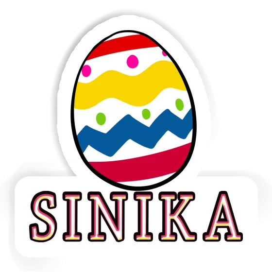 Sticker Egg Sinika Gift package Image