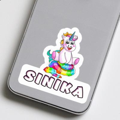 Sticker Sinika Baby Unicorn Gift package Image