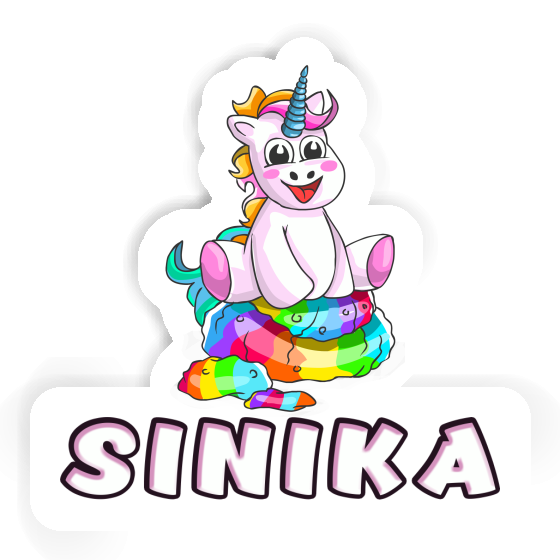 Baby licorne Autocollant Sinika Gift package Image