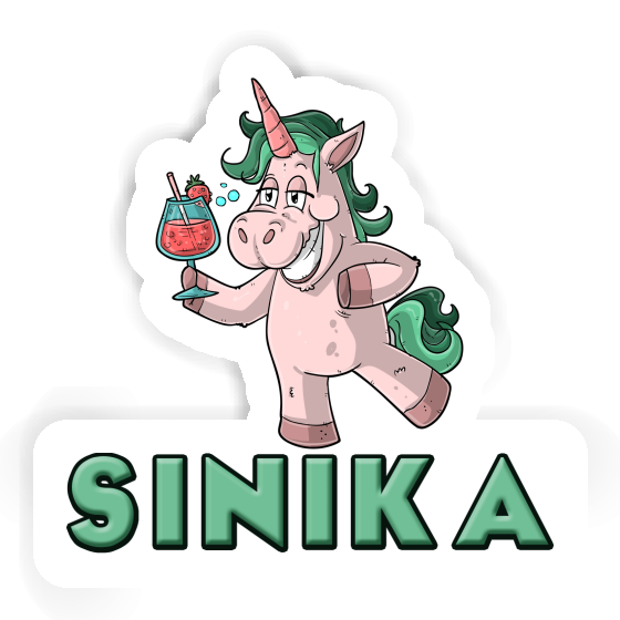 Party Unicorn Sticker Sinika Laptop Image