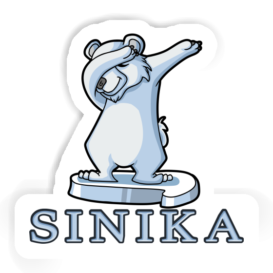 Sticker Sinika Bear Gift package Image