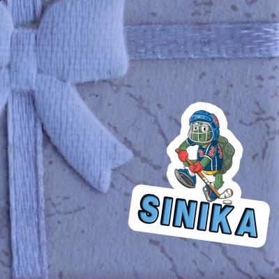 Sinika Sticker Hockey Player Gift package Image