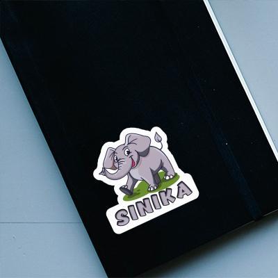 Elephant Sticker Sinika Gift package Image