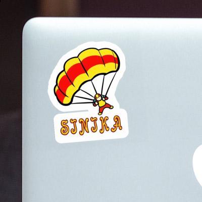 Sinika Sticker Fallschirmspringer Image