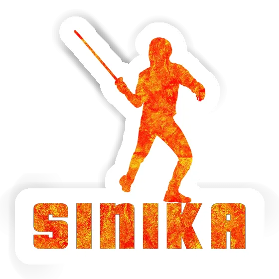 Sticker Sinika Fencer Image