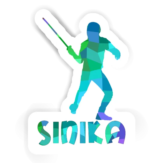 Sticker Sinika Fencer Image