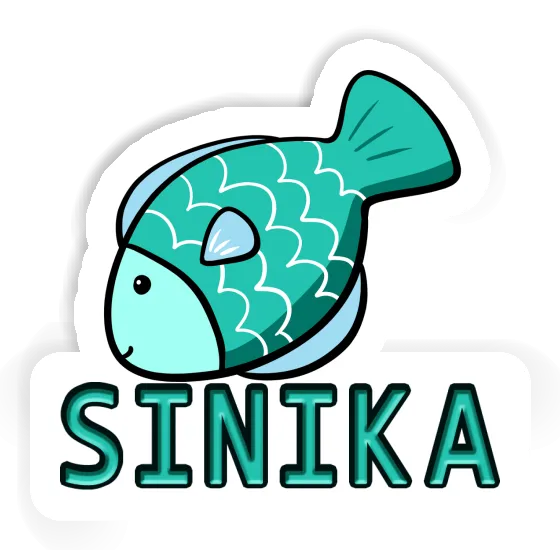 Sticker Fish Sinika Gift package Image