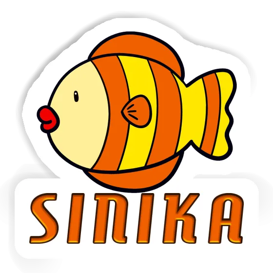 Fish Sticker Sinika Image