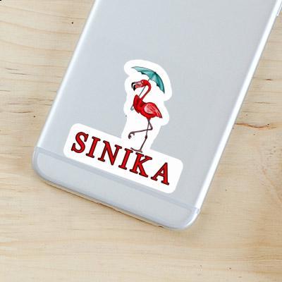 Sticker Sinika Flamingo Laptop Image