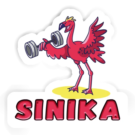 Sticker Weight Lifter Sinika Laptop Image