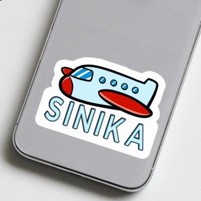 Sinika Sticker Plane Gift package Image