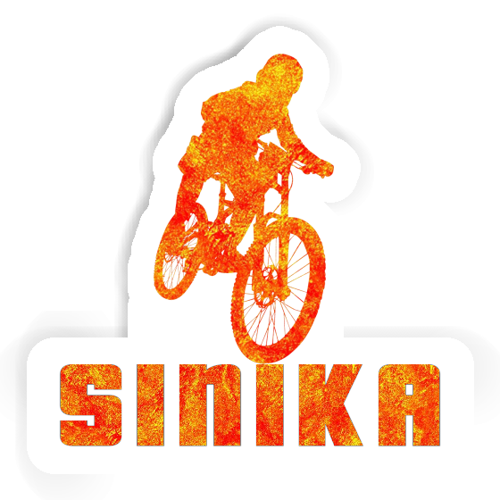 Sticker Freeride Biker Sinika Laptop Image