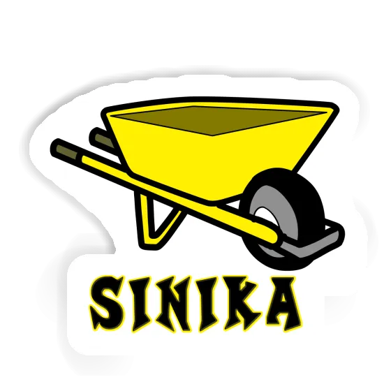 Wheelbarrow Sticker Sinika Image