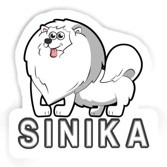 Sticker German Spitz Sinika Notebook Image