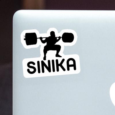 Weightlifter Sticker Sinika Image