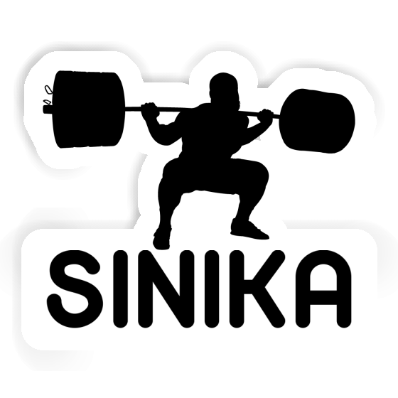 Weightlifter Sticker Sinika Gift package Image