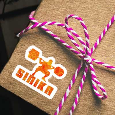 Sinika Sticker Weightlifter Gift package Image