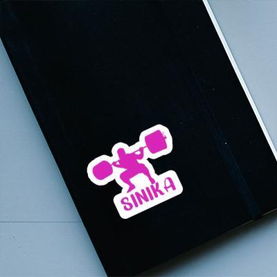 Gewichtheberin Sticker Sinika Gift package Image