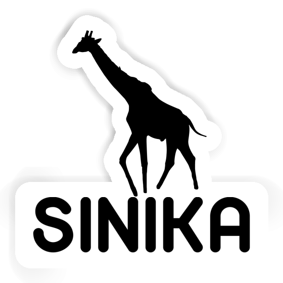 Girafe Autocollant Sinika Image