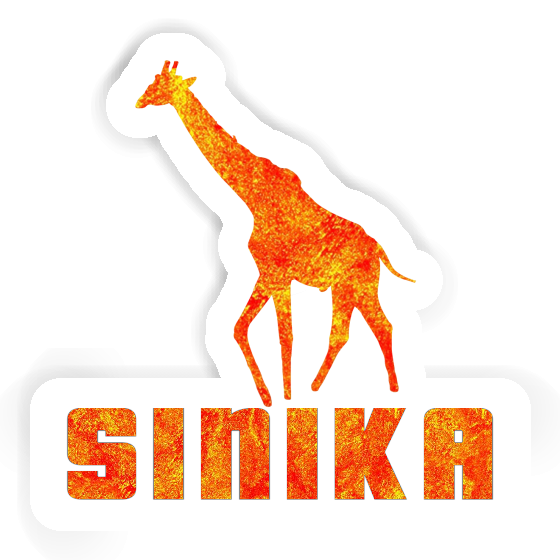 Aufkleber Giraffe Sinika Gift package Image