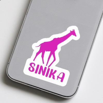 Girafe Autocollant Sinika Notebook Image