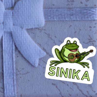 Sinika Autocollant Grenouille Image