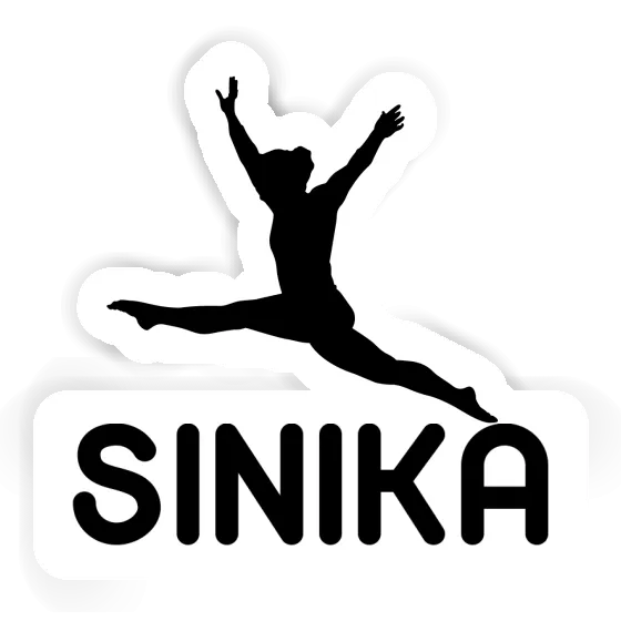 Gymnast Sticker Sinika Notebook Image