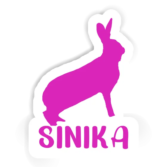 Sinika Aufkleber Hase Notebook Image