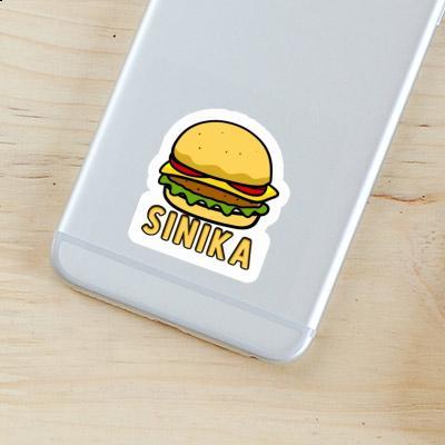 Sinika Sticker Cheeseburger Notebook Image