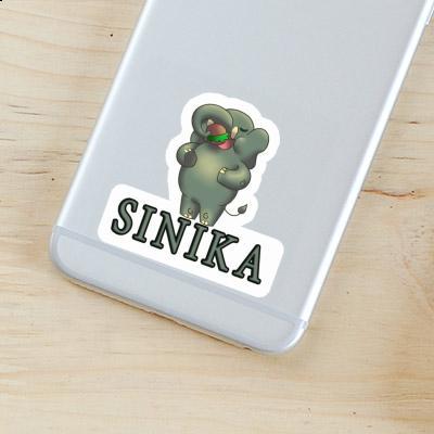 Sticker Sinika Hamburger Gift package Image