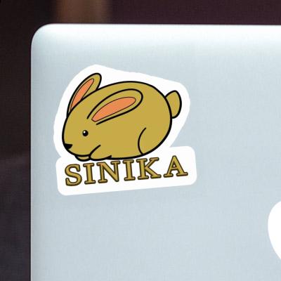 Sinika Autocollant Lapin Laptop Image