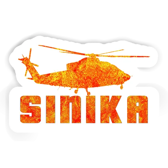 Helikopter Sticker Sinika Laptop Image