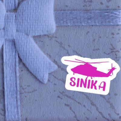 Sticker Sinika Helicopter Gift package Image