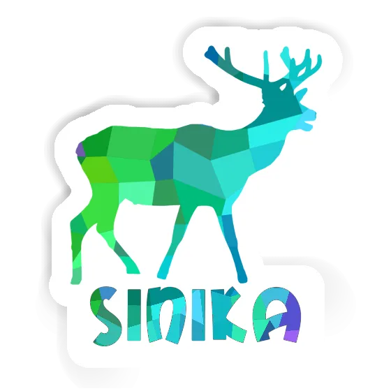 Sinika Aufkleber Hirsch Gift package Image